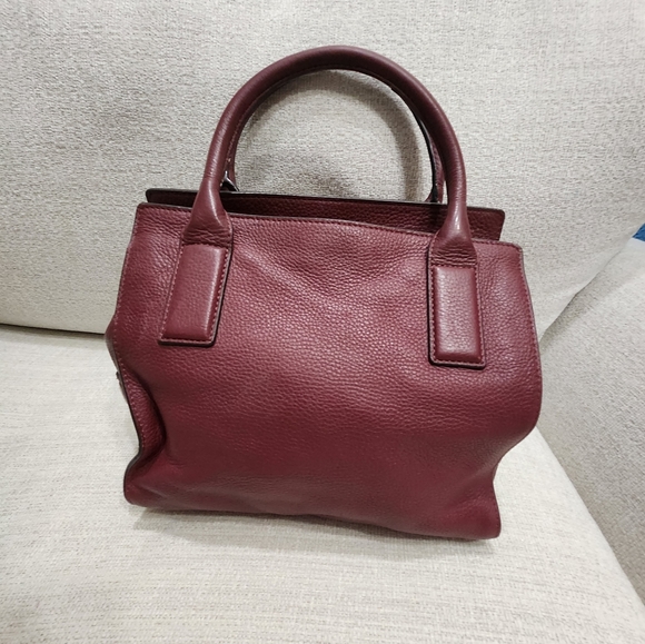 Michael Kors Mckenna Leather Shoulder Bag Purse - Picture 3 of 15